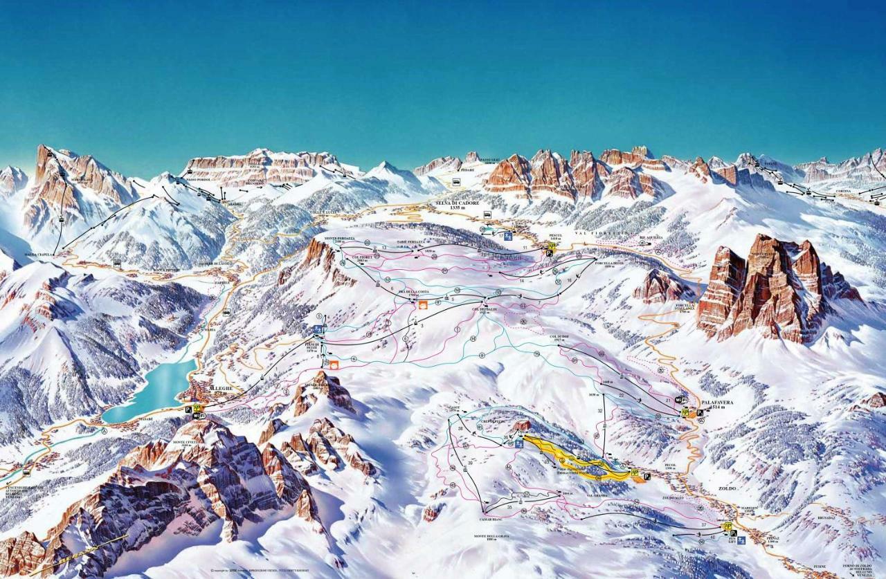 Appartamento Le Pale Alleghe Buitenkant foto